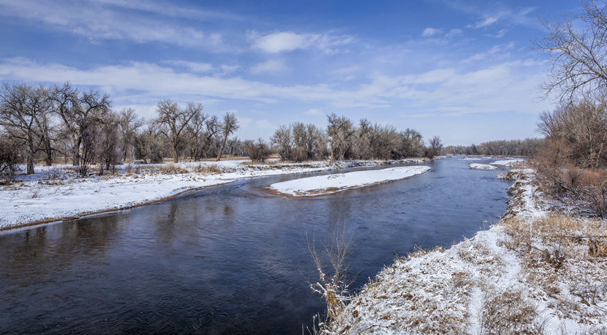 South Platte River in Fort Lupton