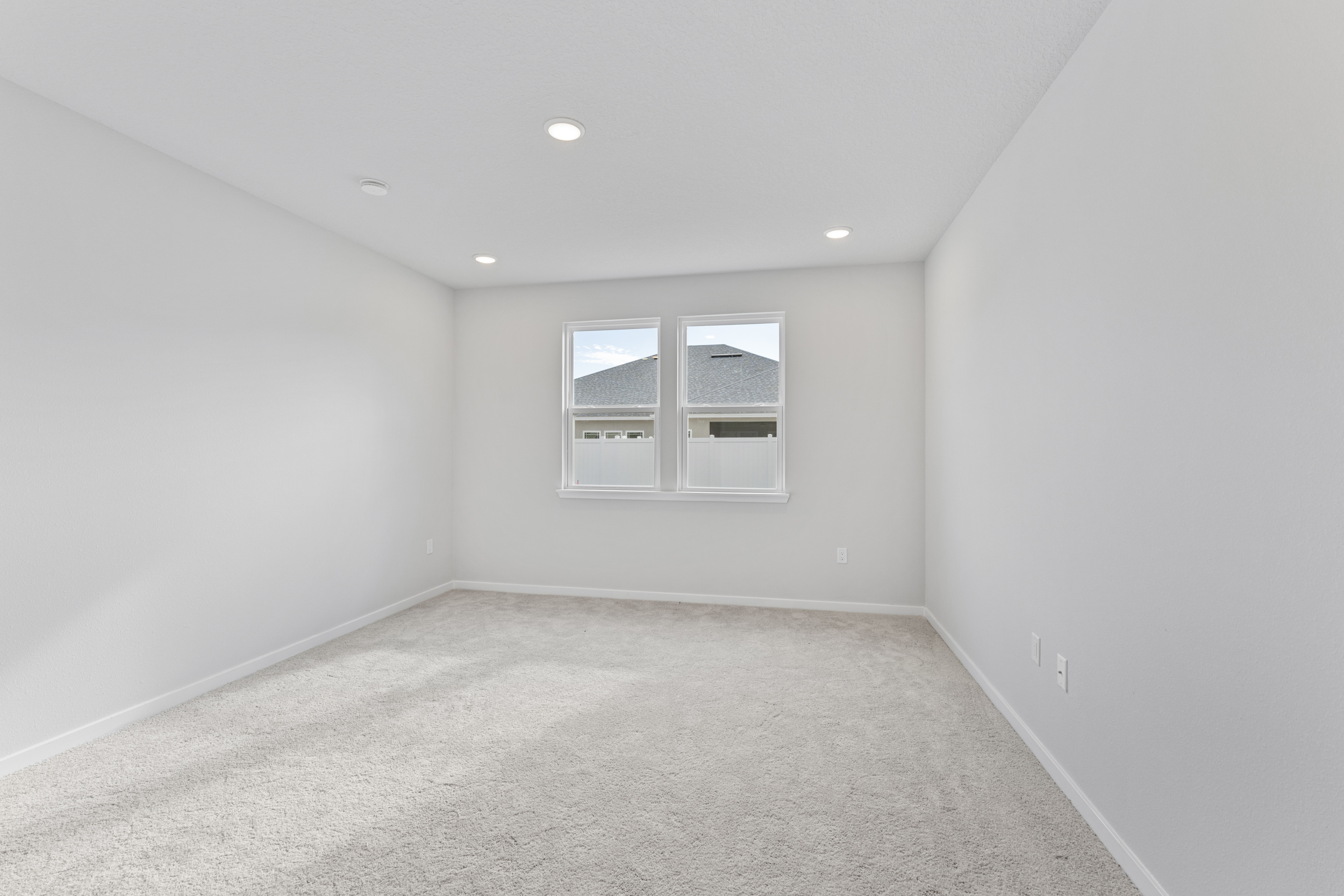 Lot 26 Primary Bedroom with two Windows  at The Preserve at Camden Woods