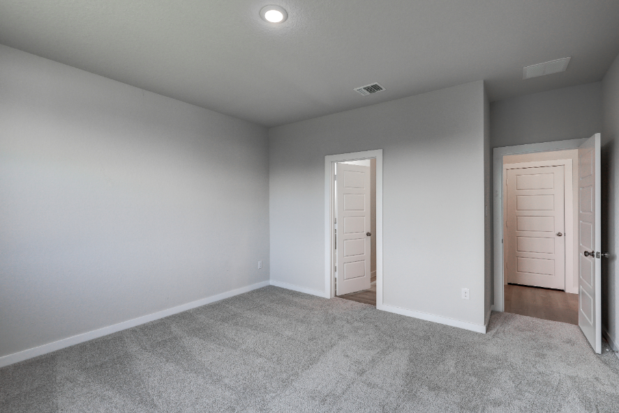 A room with white walls.